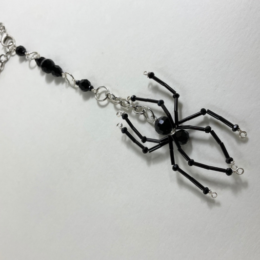 Spider Sun Catcher Black