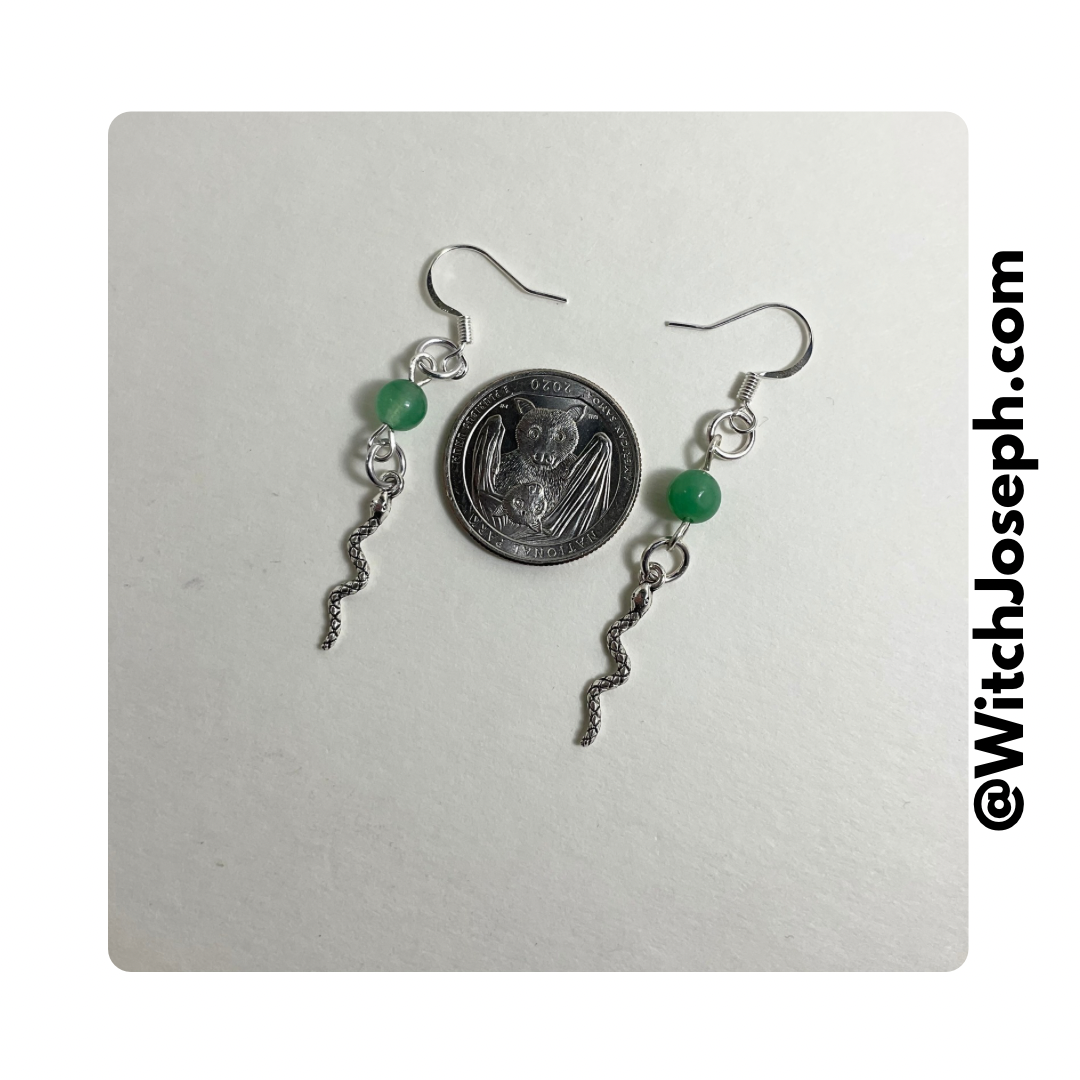 Snakes of Eden Earrings