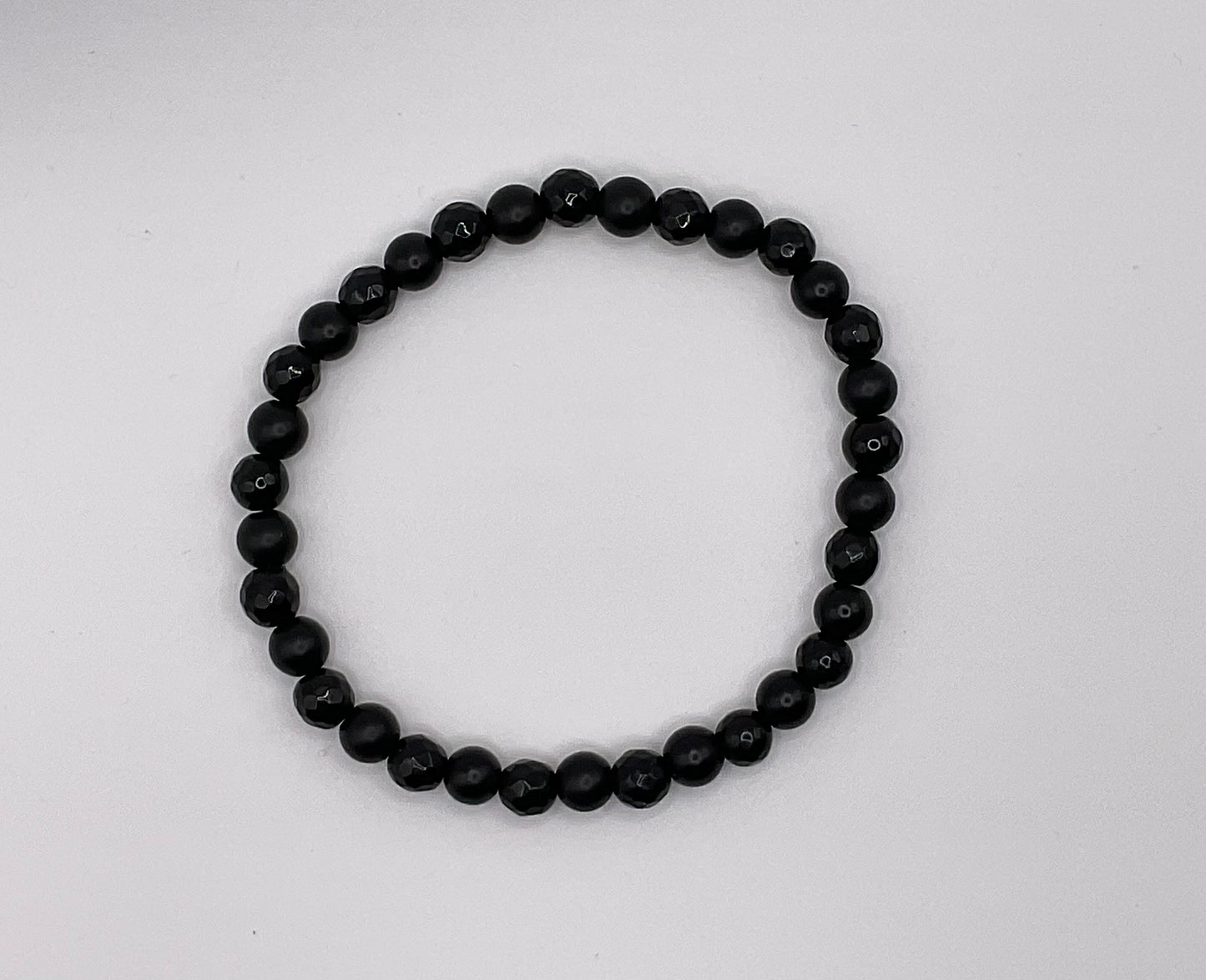Black Stretch Bracelet Set