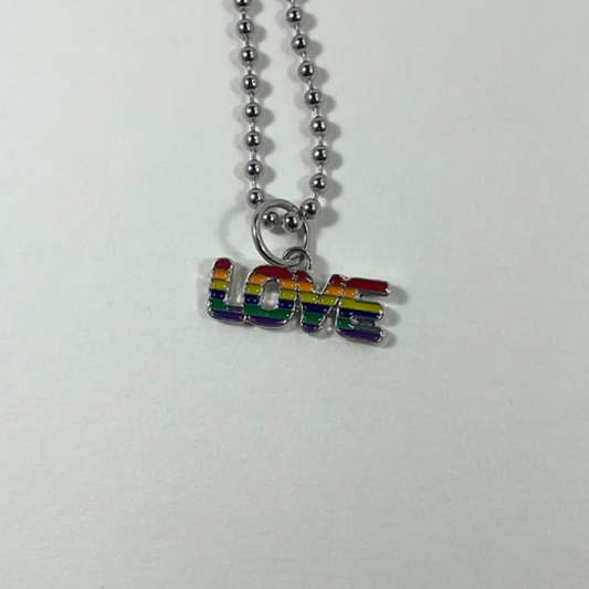 Rainbow Love Charm