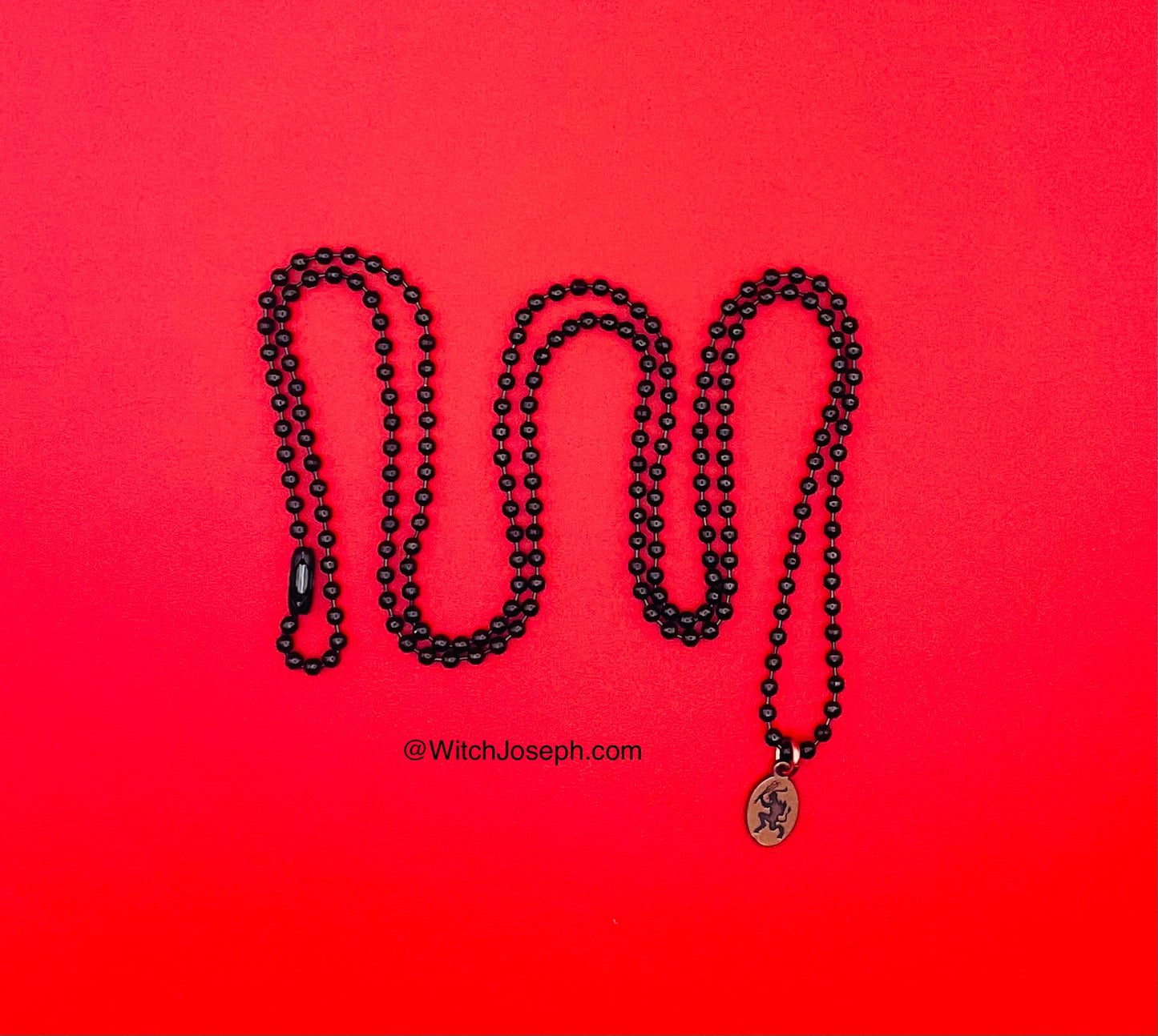 Krampus Holiday Copper Necklace