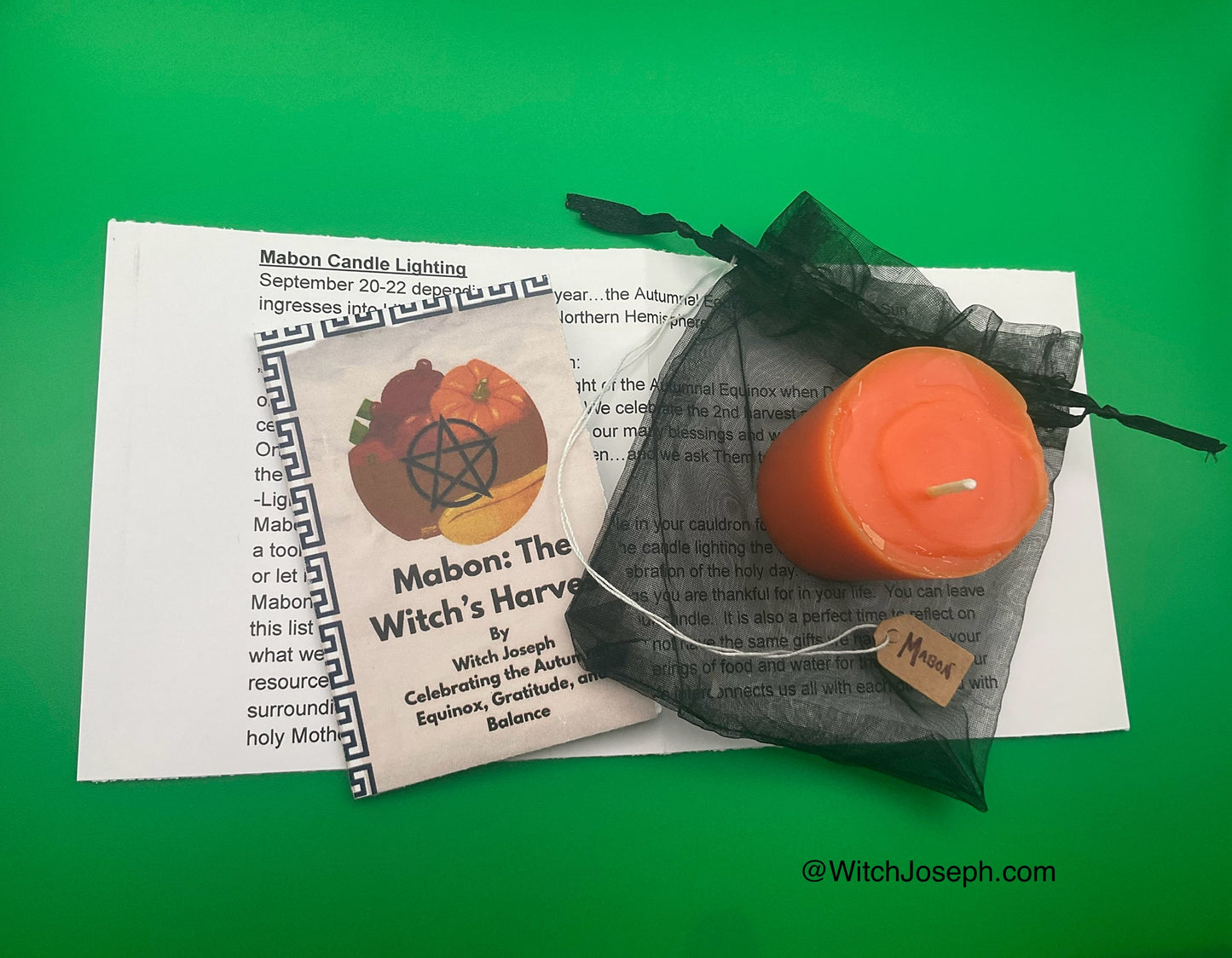 Mabon Candle Lighting Kit