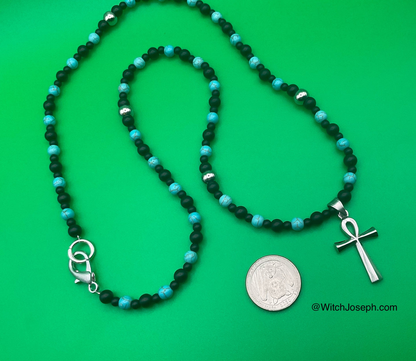 Ankh Talisman with Magnesite