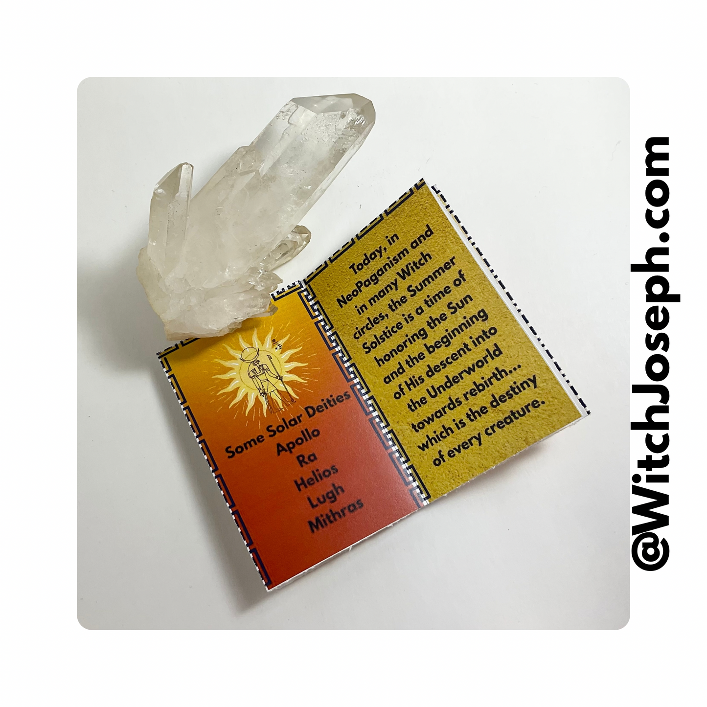 Summer Solstice Zine by Witch Joseph