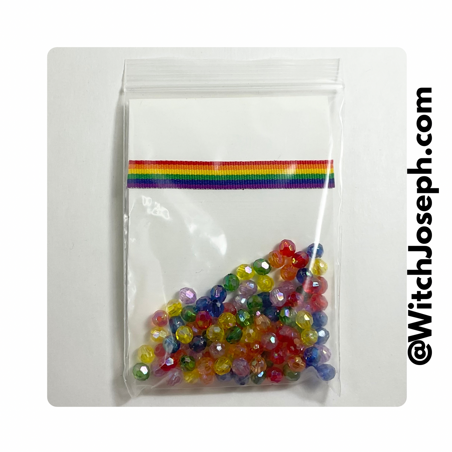 DIY Rainbow Pride Stretch Bracelet Kit
