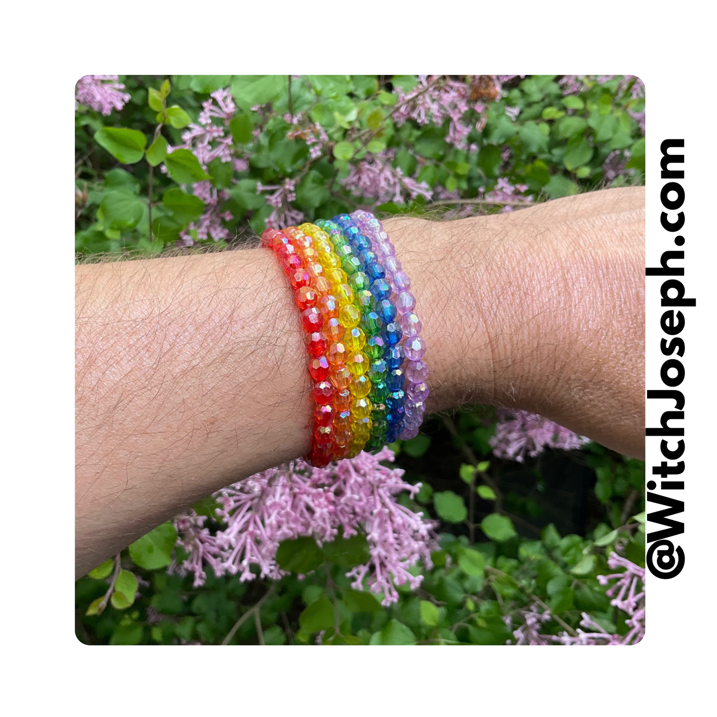 Rainbow Pride Stretch Bracelets Solid