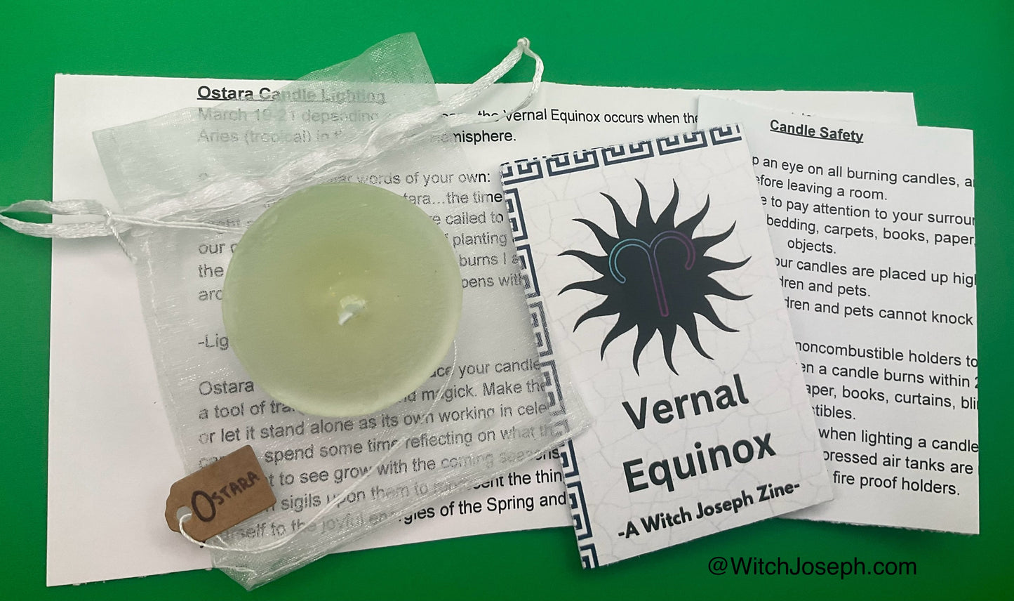 Ostara Candle Lighting Kit