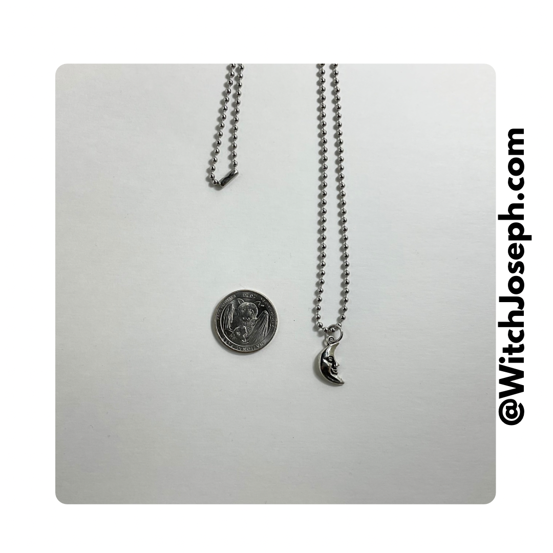 Man in the Moon Charm