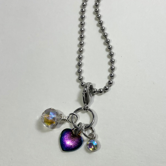 Heart and Sparkle Charm