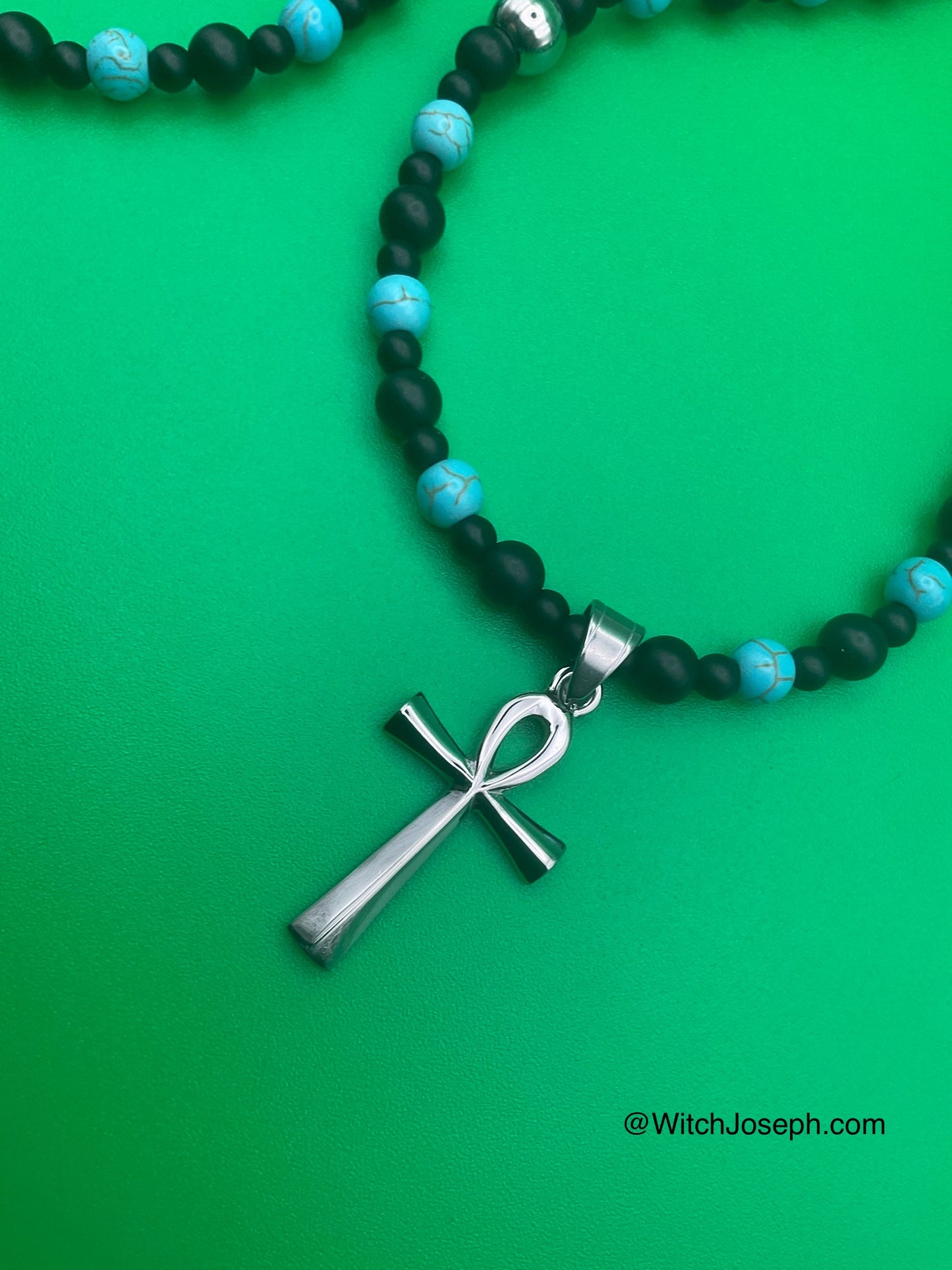 Ankh Talisman with Magnesite