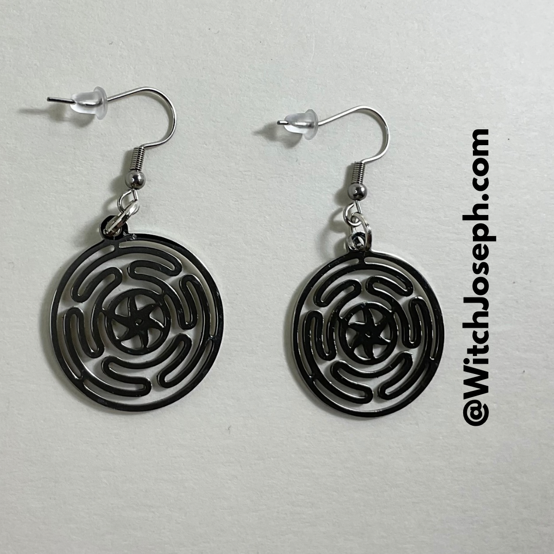 Hekate Wheel Earrings