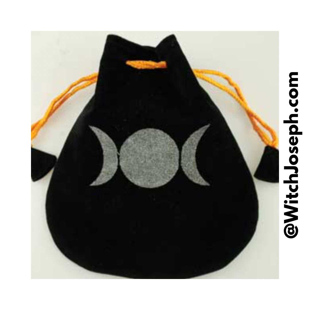 Triple Goddess Velveteen Bag
