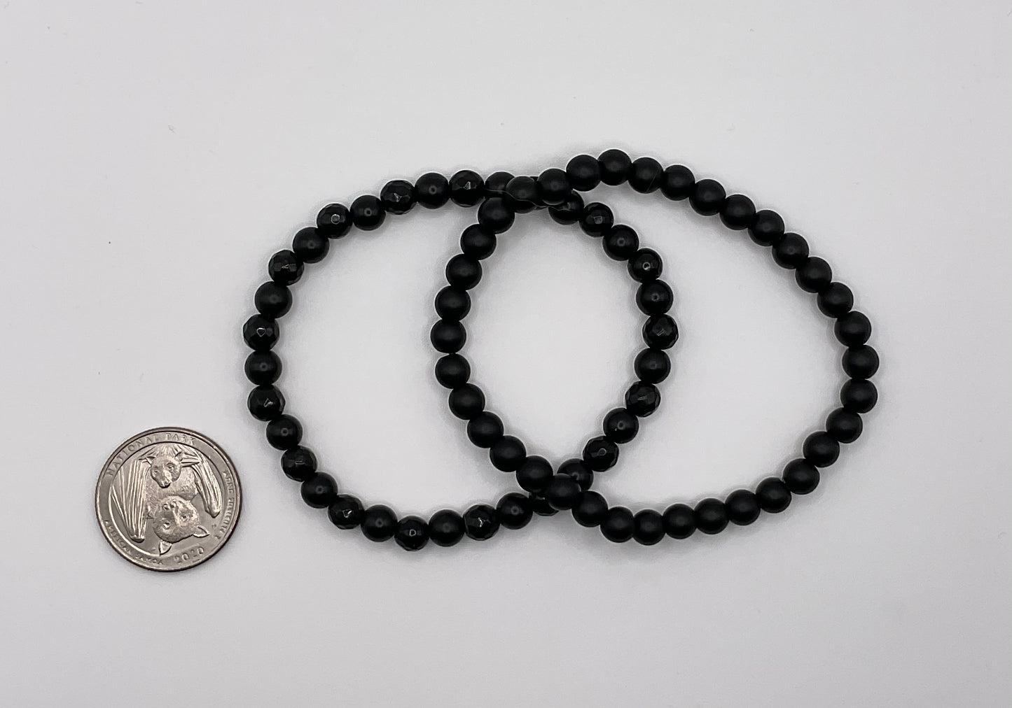 Black Stretch Bracelet Set