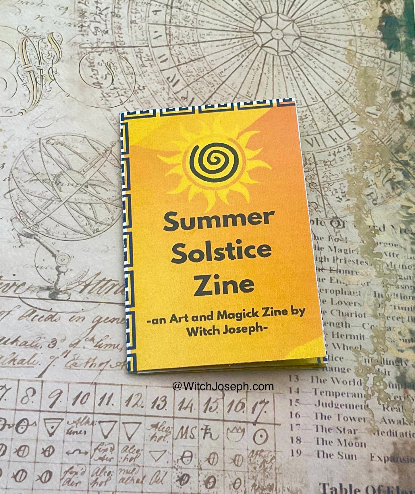 Summer Solstice Zine by Witch Joseph