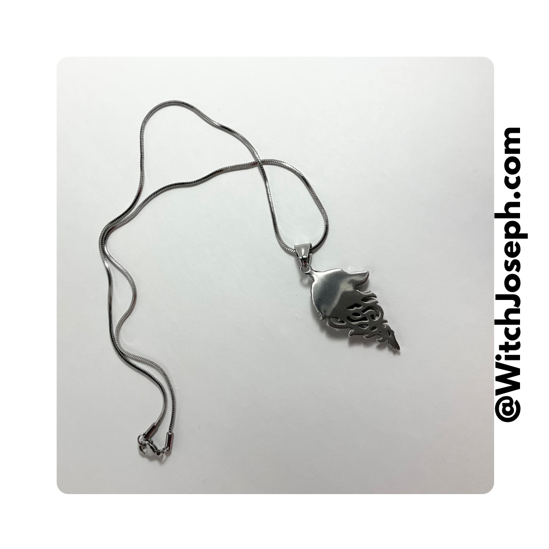 Wolf Talisman Necklace
