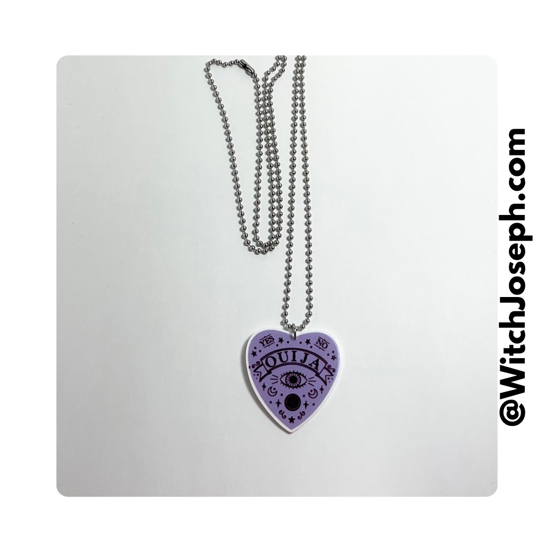 Purple Planchette Charm