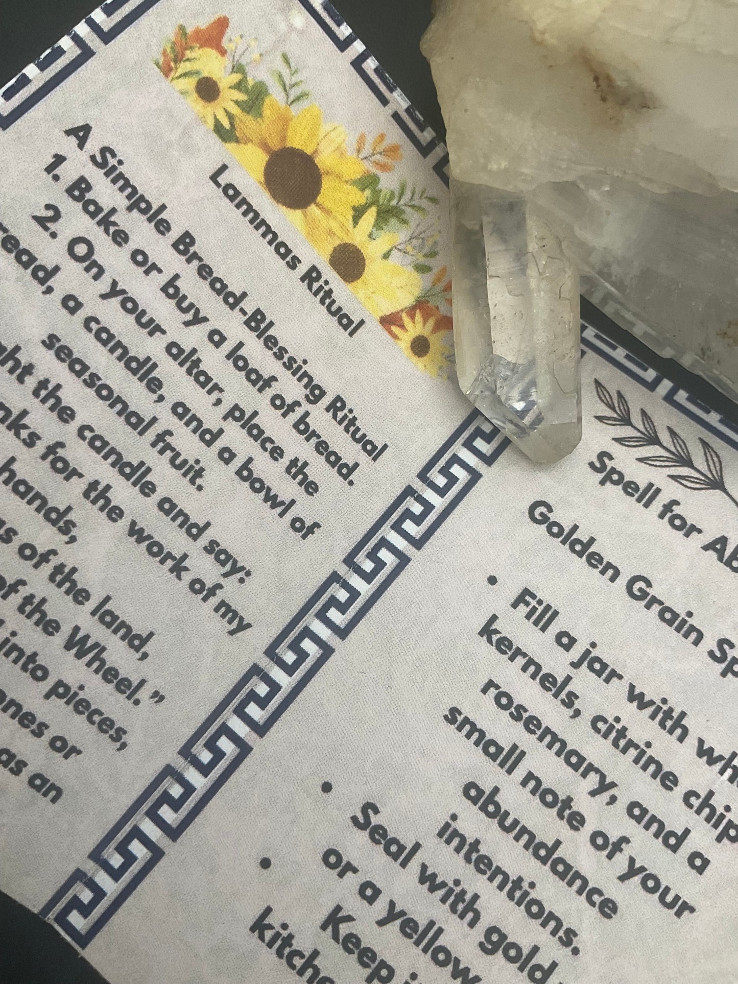 Lammas Zine by Witch Joseph