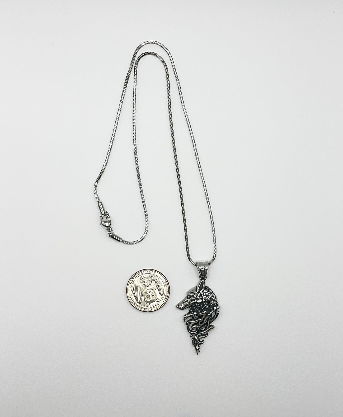Wolf Talisman Necklace