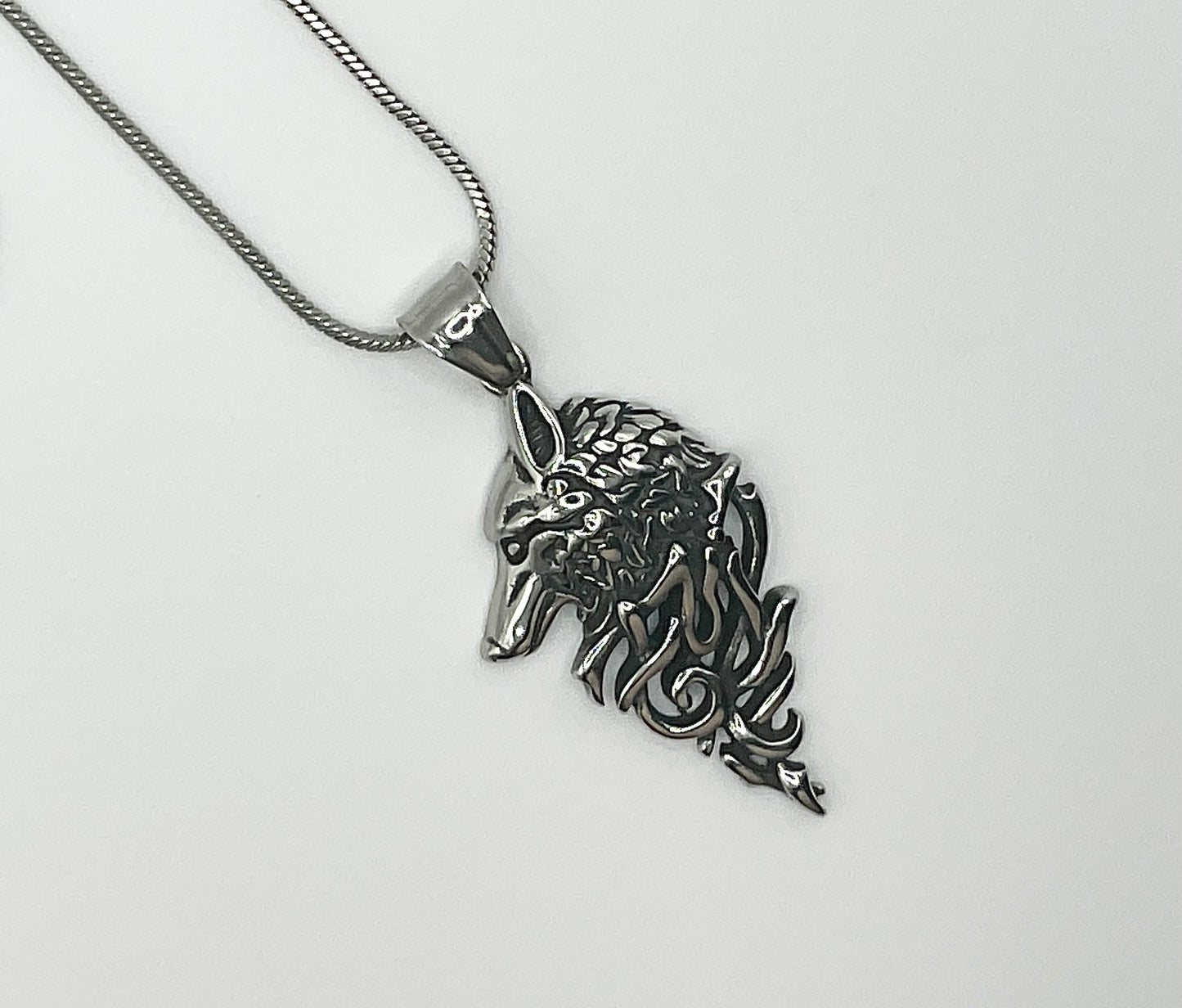 Wolf Talisman Necklace