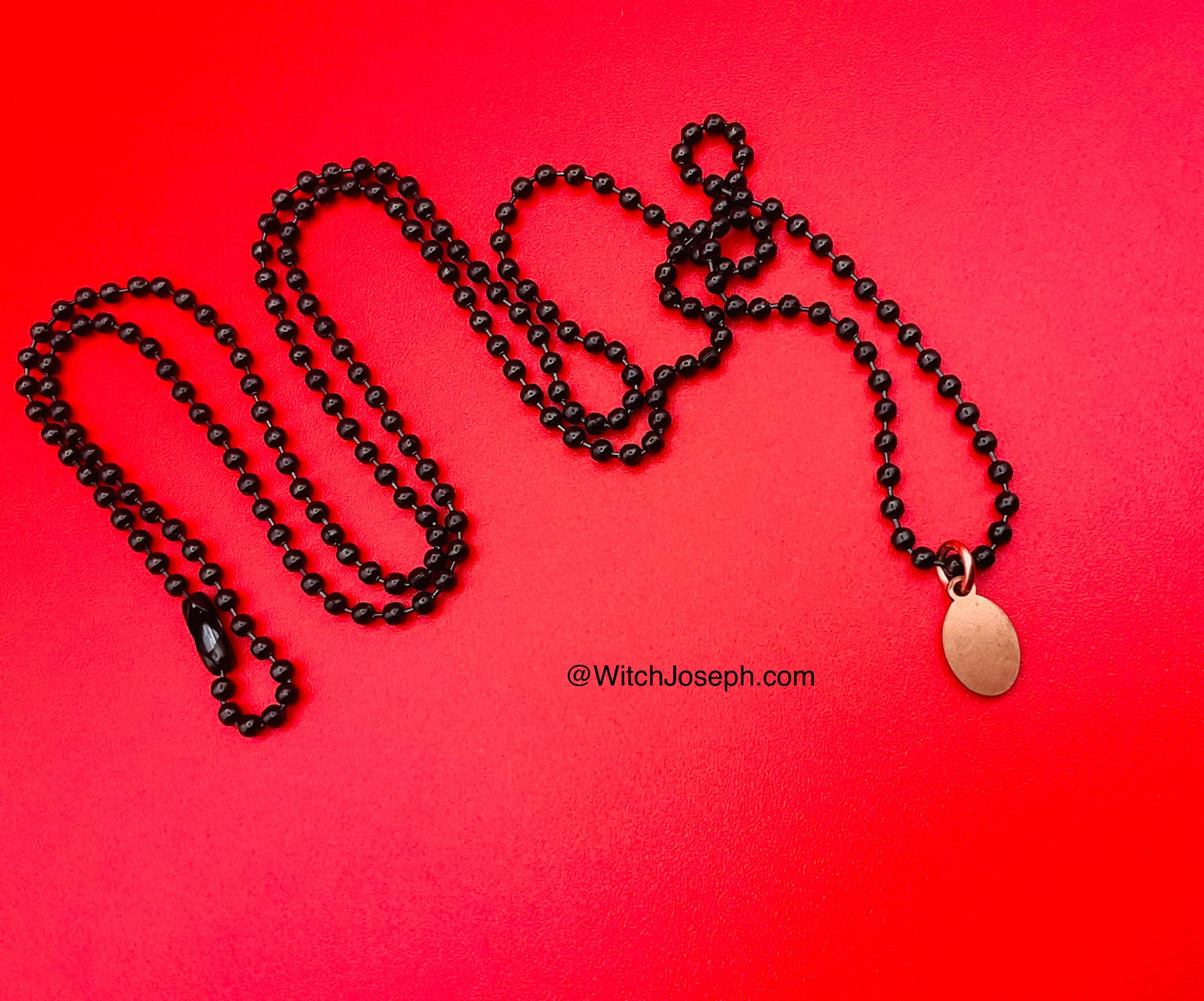 Krampus Holiday Copper Necklace