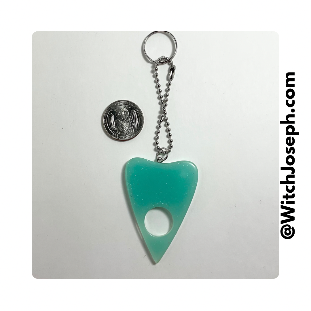Planchette Ouija Keychain