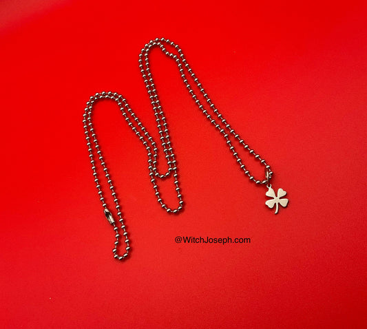 Lucky Clover Charm Necklace
