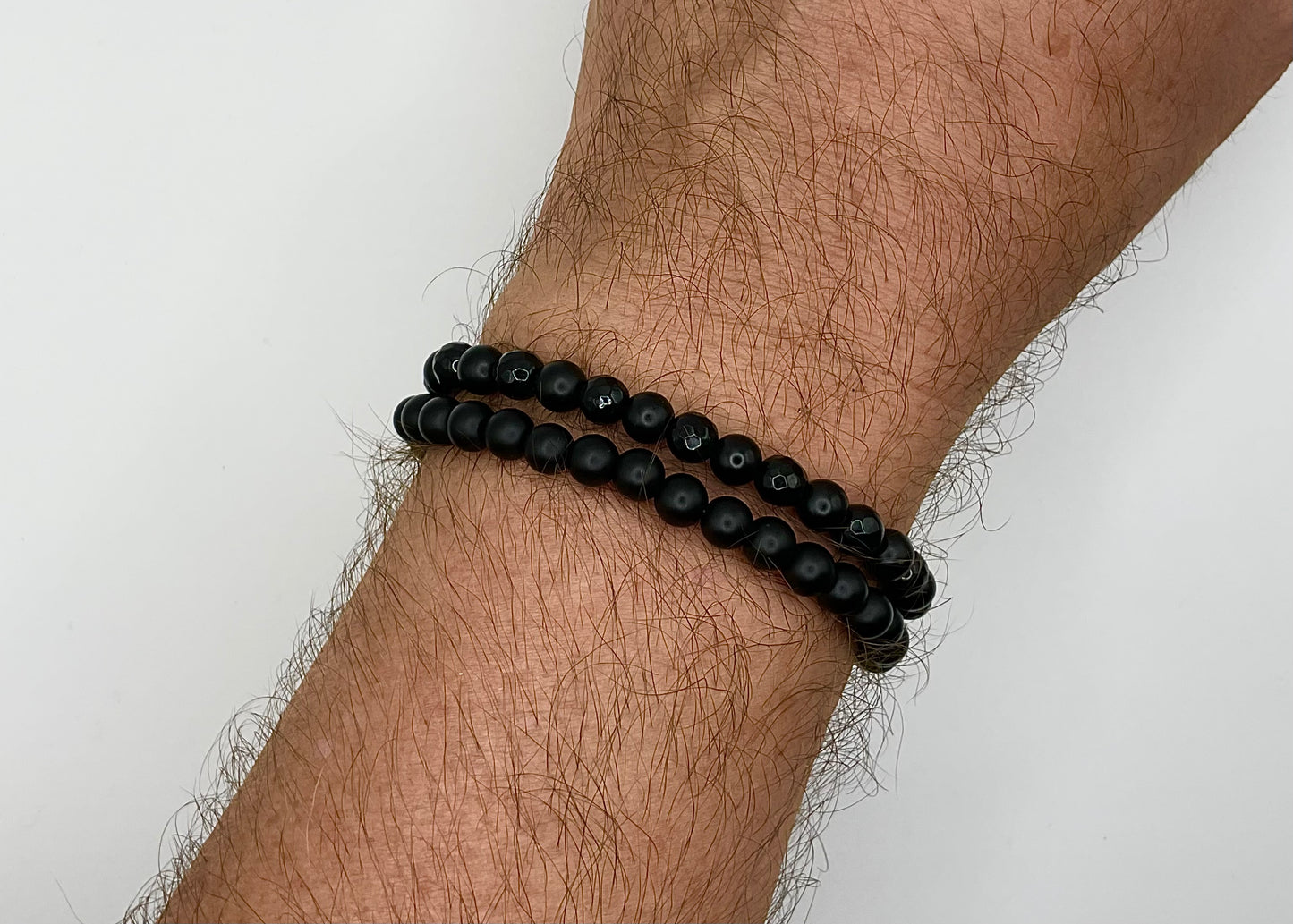 Black Stretch Bracelet Set