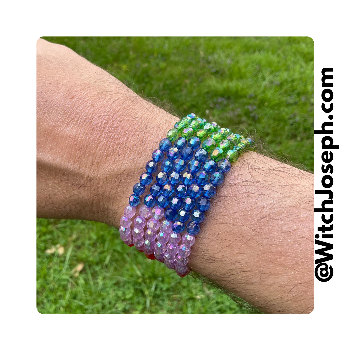 Rainbow Pride Stretch Bracelets Multi