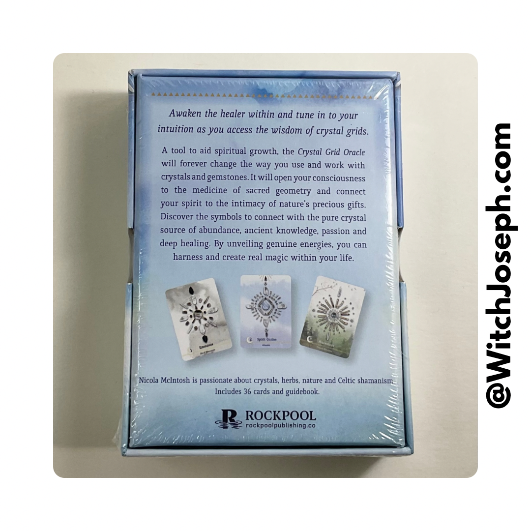 Crystal Grid Oracle Deck, by Nicola McIntosh