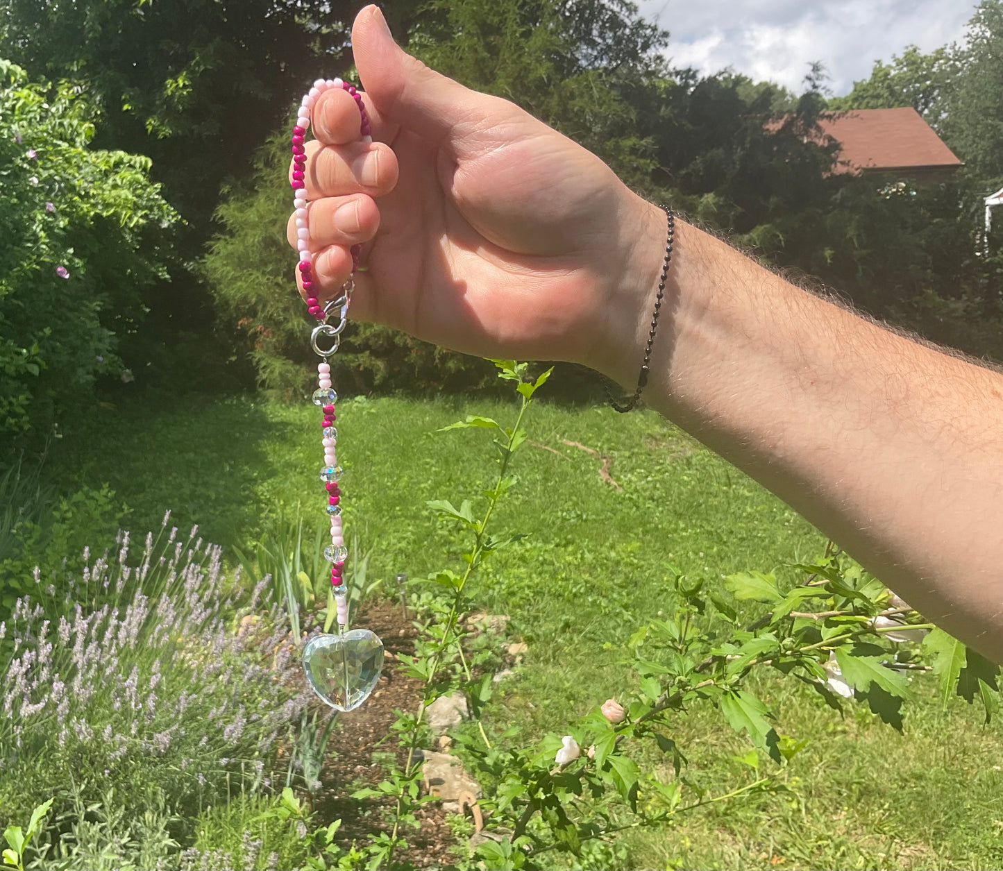 Heart Crystal Suncatcher