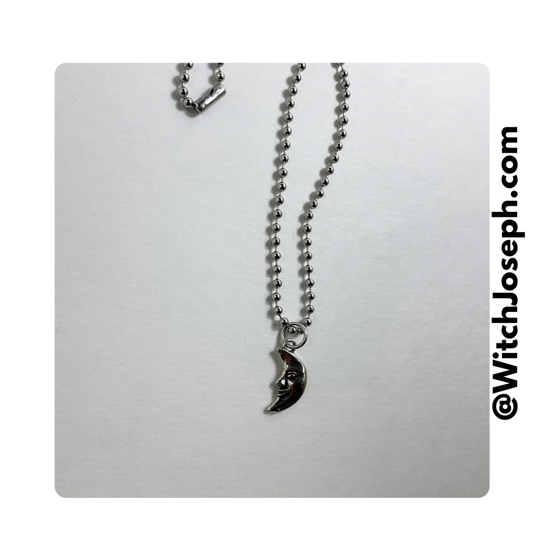 Man in the Moon Charm