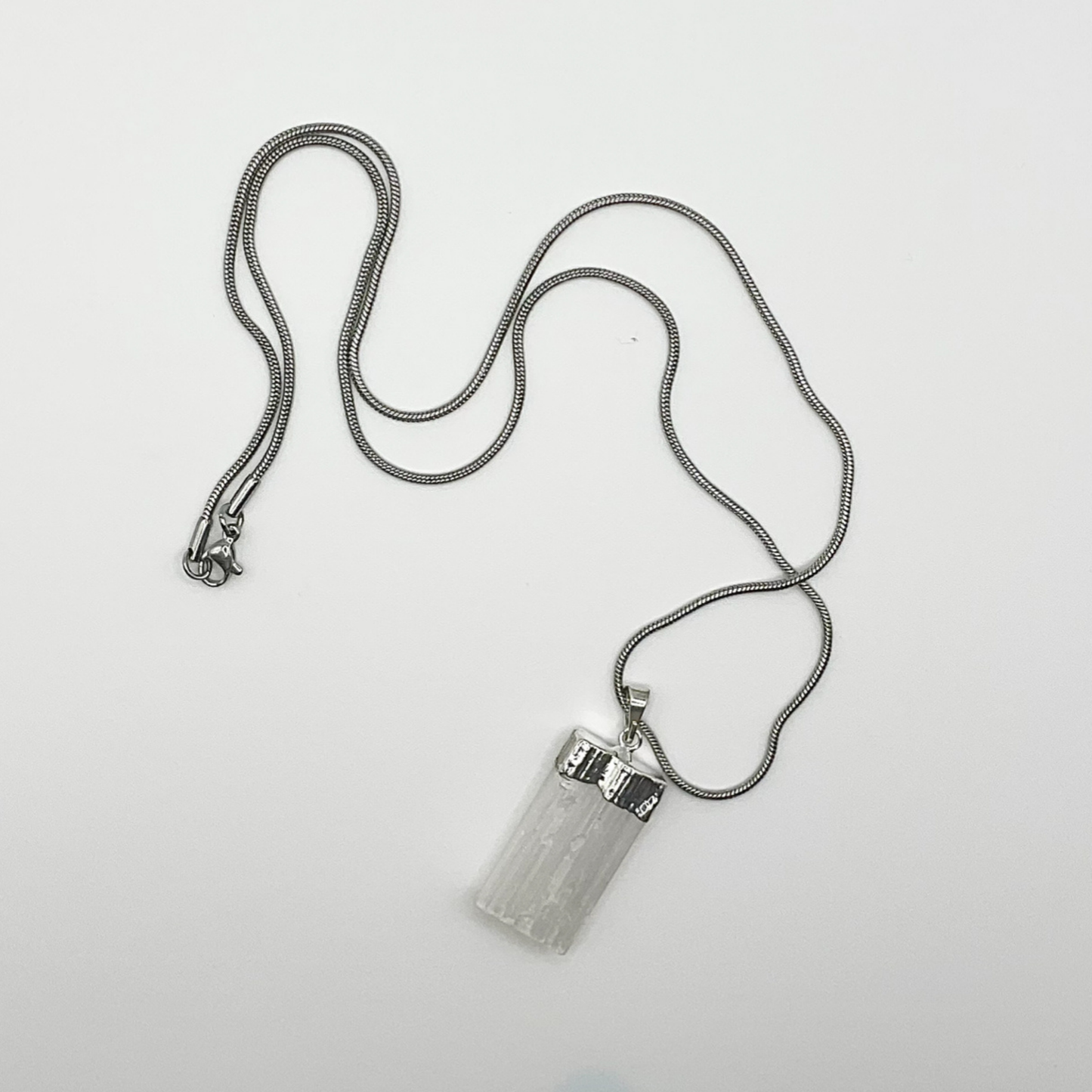 Selenite Amulet