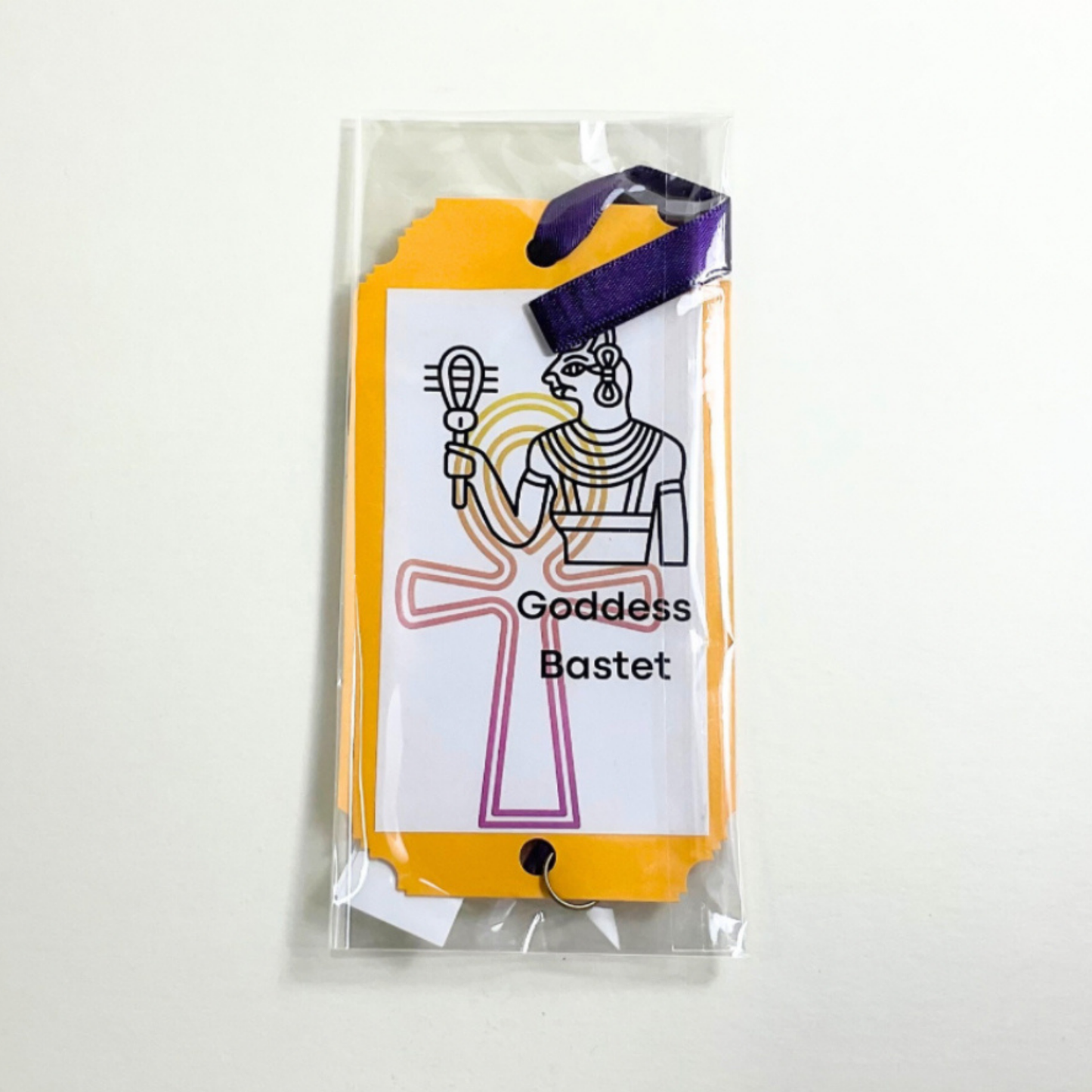 Goddess Bastet Blessing and Prayer Card