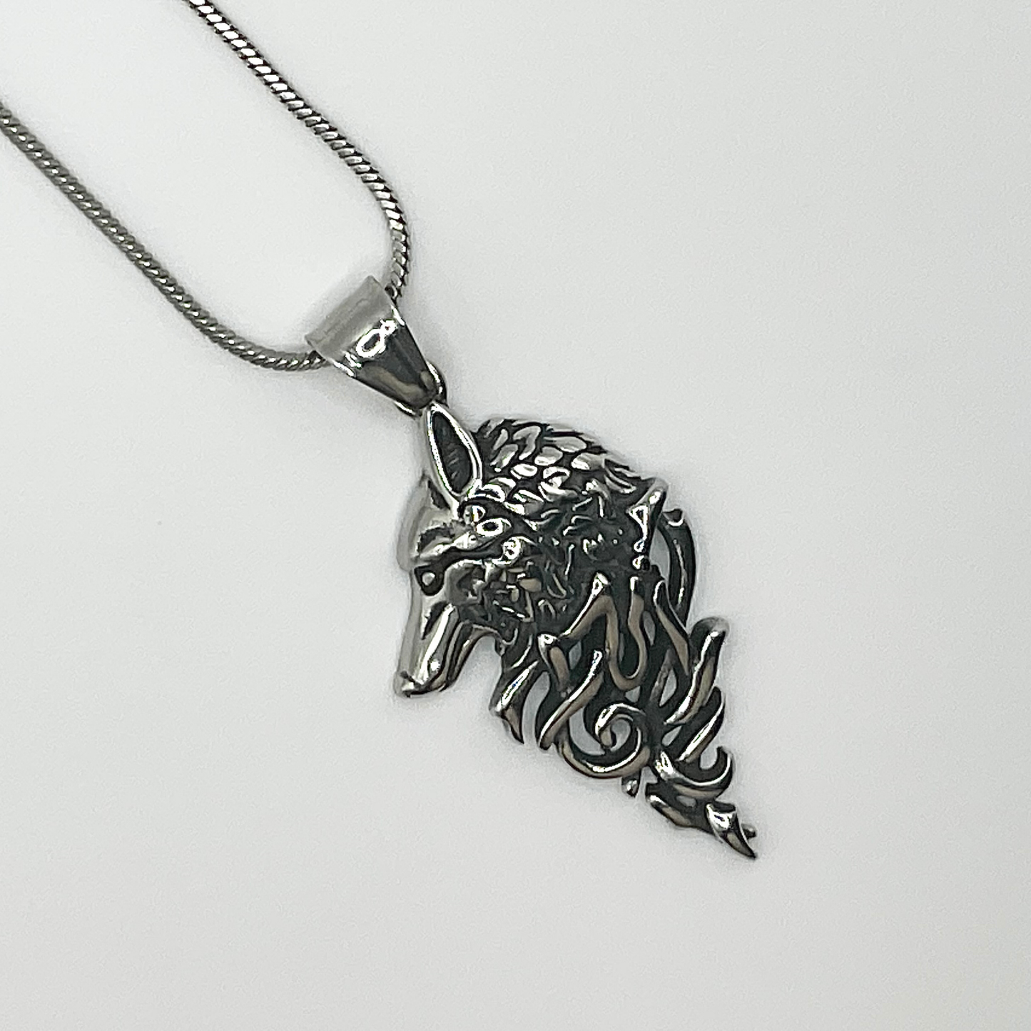 Wolf Talisman Necklace