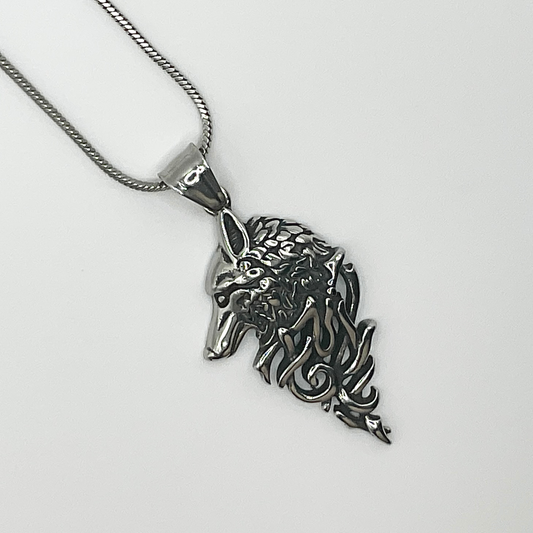 Wolf Talisman Necklace