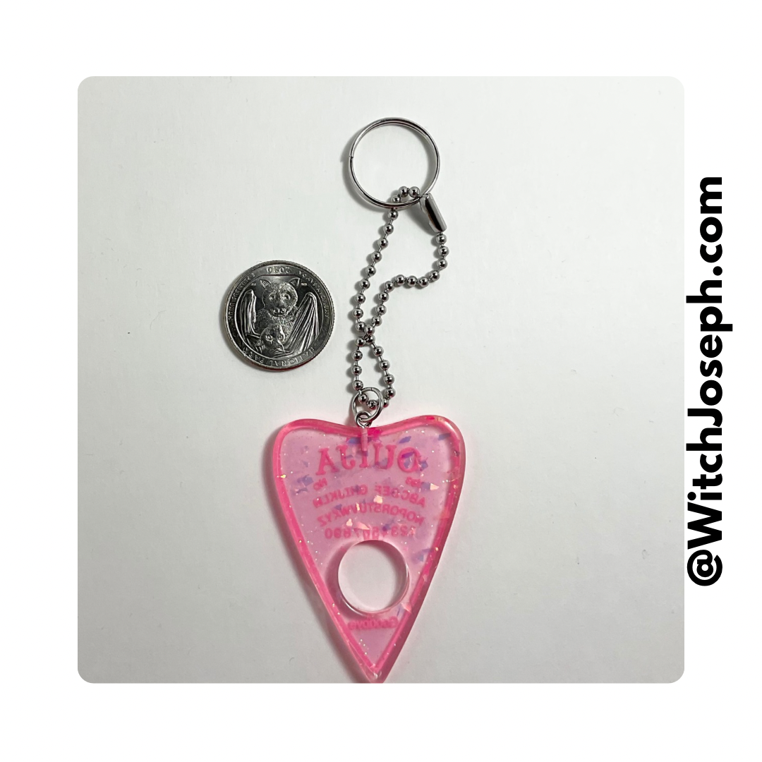 Planchette Ouija Keychain