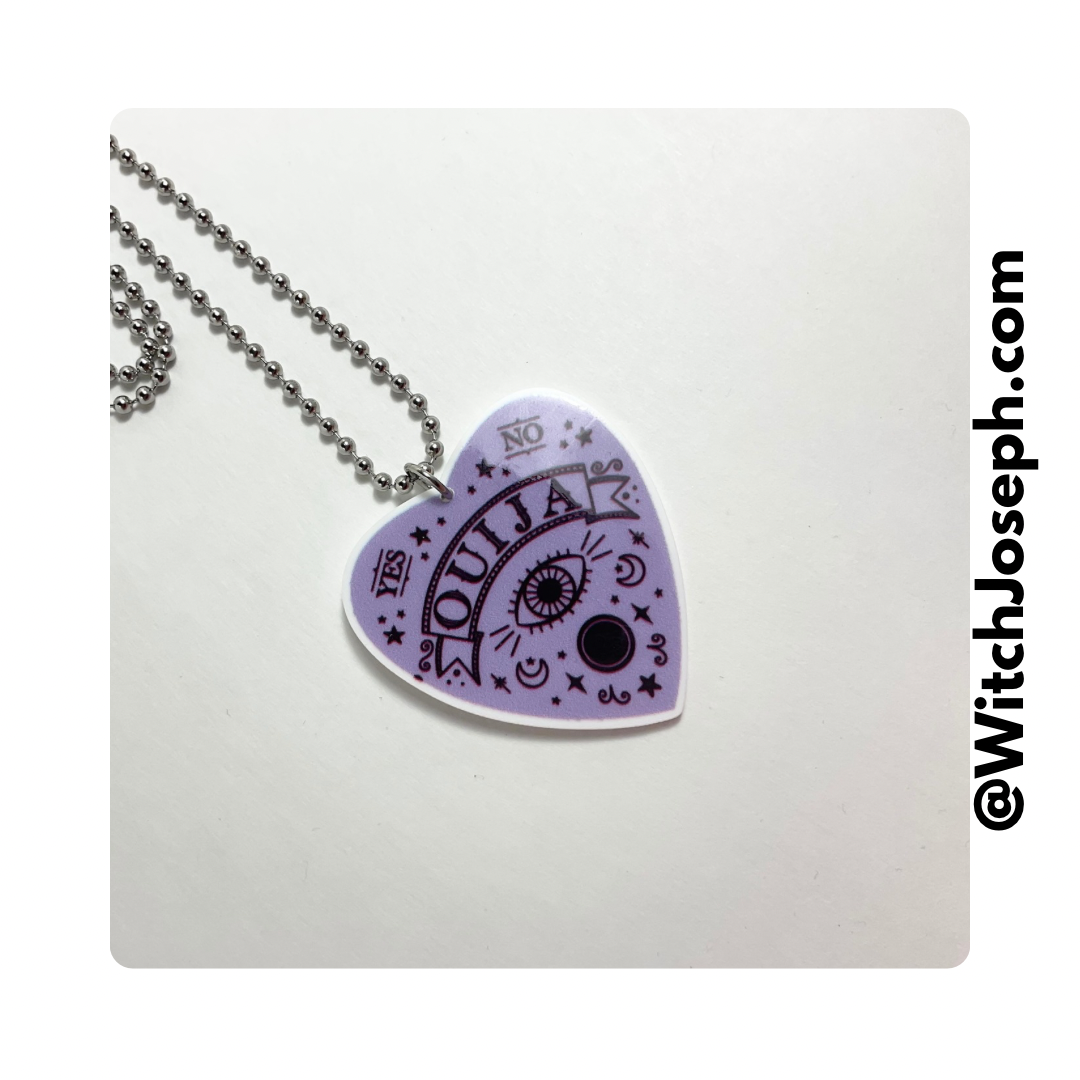 Purple Planchette Charm