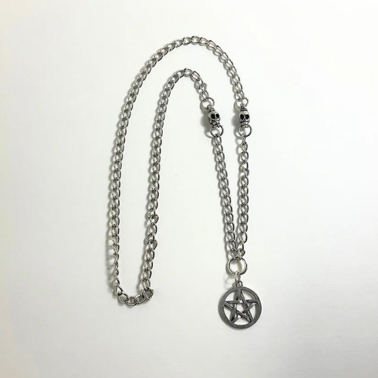 Pentacle With Skulls