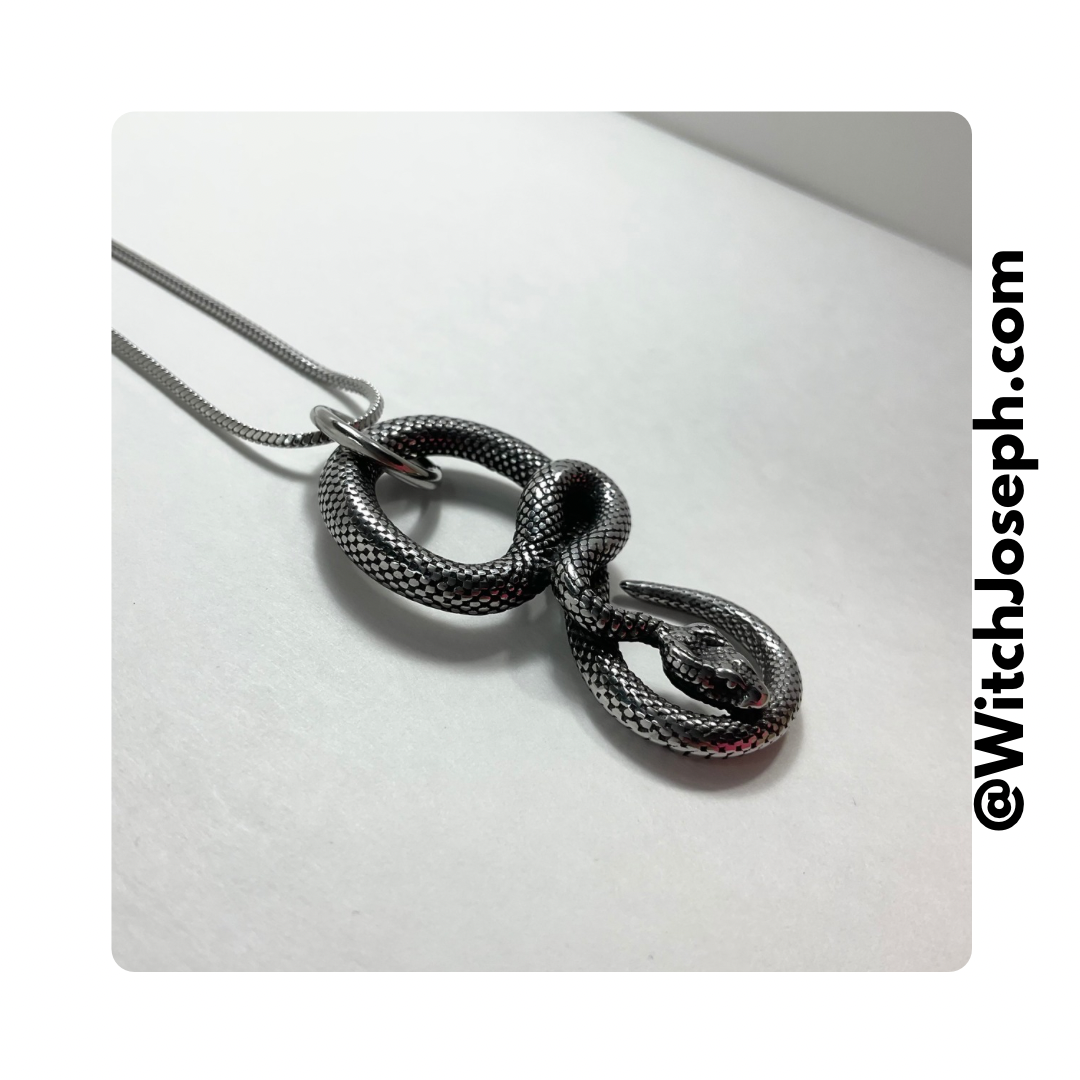 Snake Talisman Necklace