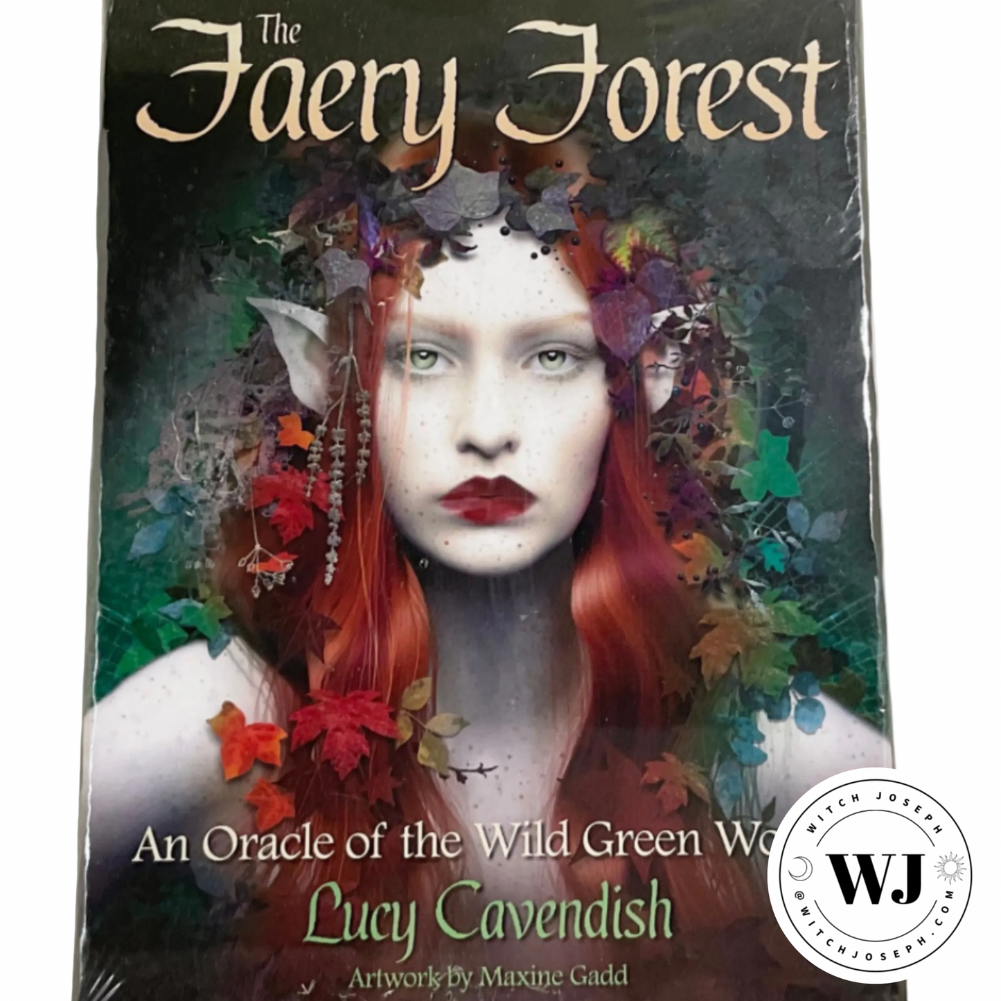 Deck cover of 'The Faery Forest' by Lucy Cavendish with artwork by Maxine Gadd