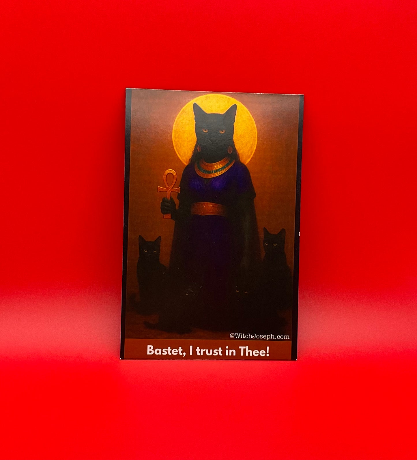 Bastet I Trust in Thee Magnet