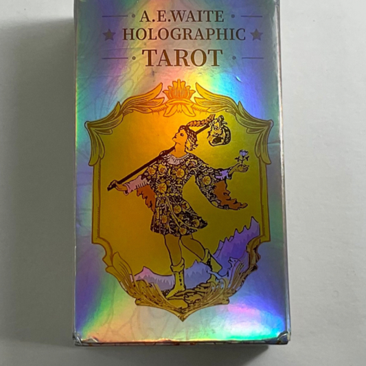 Holographic Rider Waite Smith Tarot Deck