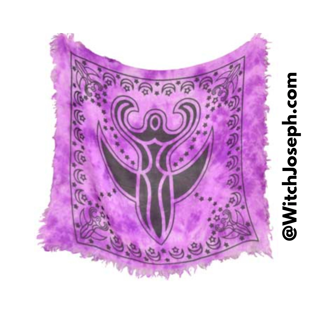 Purple Goddess Altar Cloth