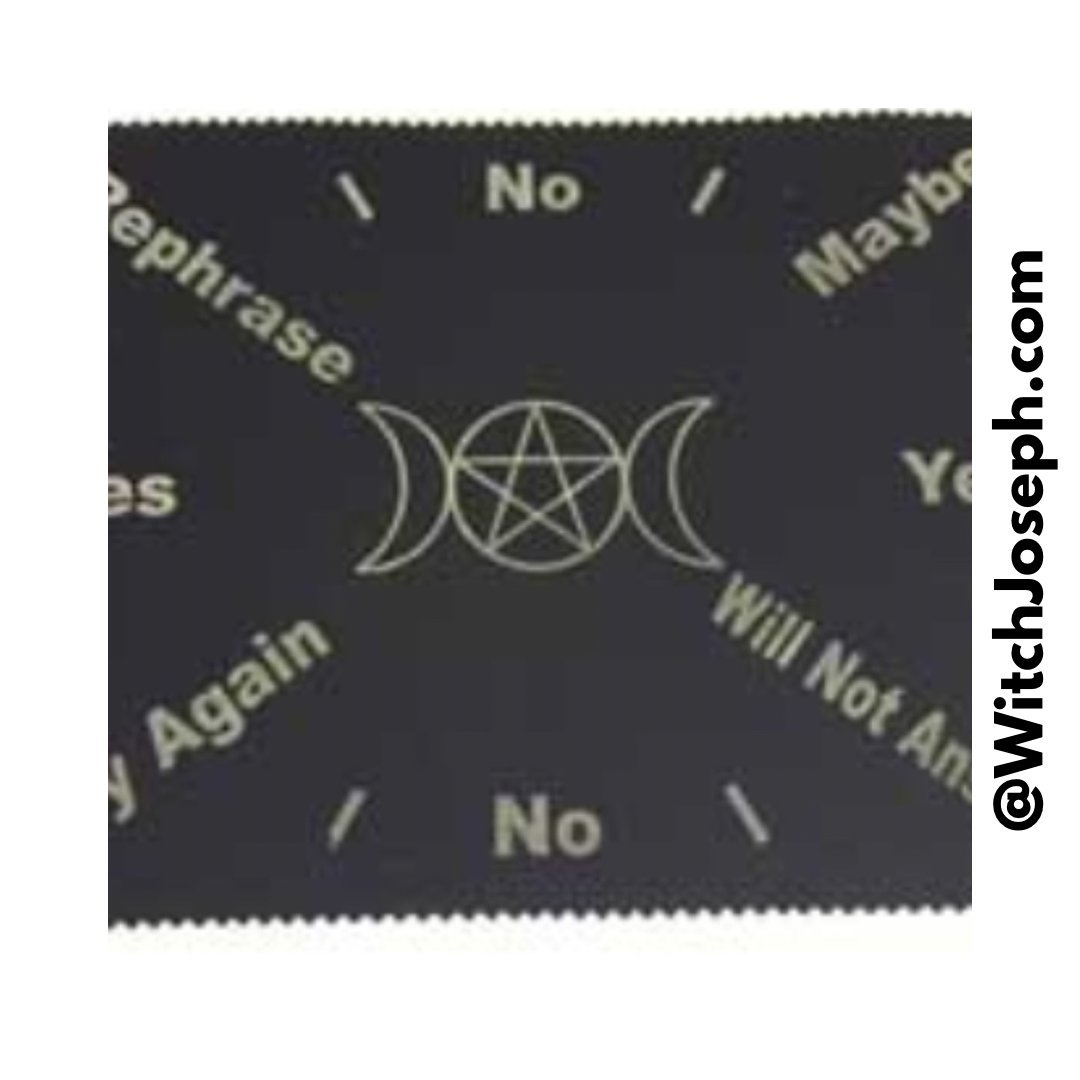 Triple Moon Pentagram Pendulum Mat