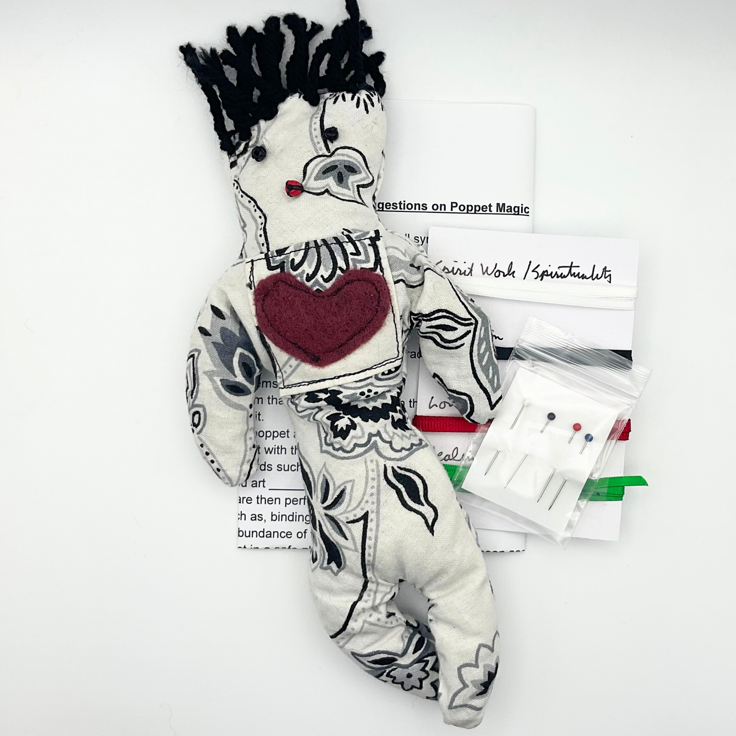 Poppet and Kit Contents displayed against a white background.