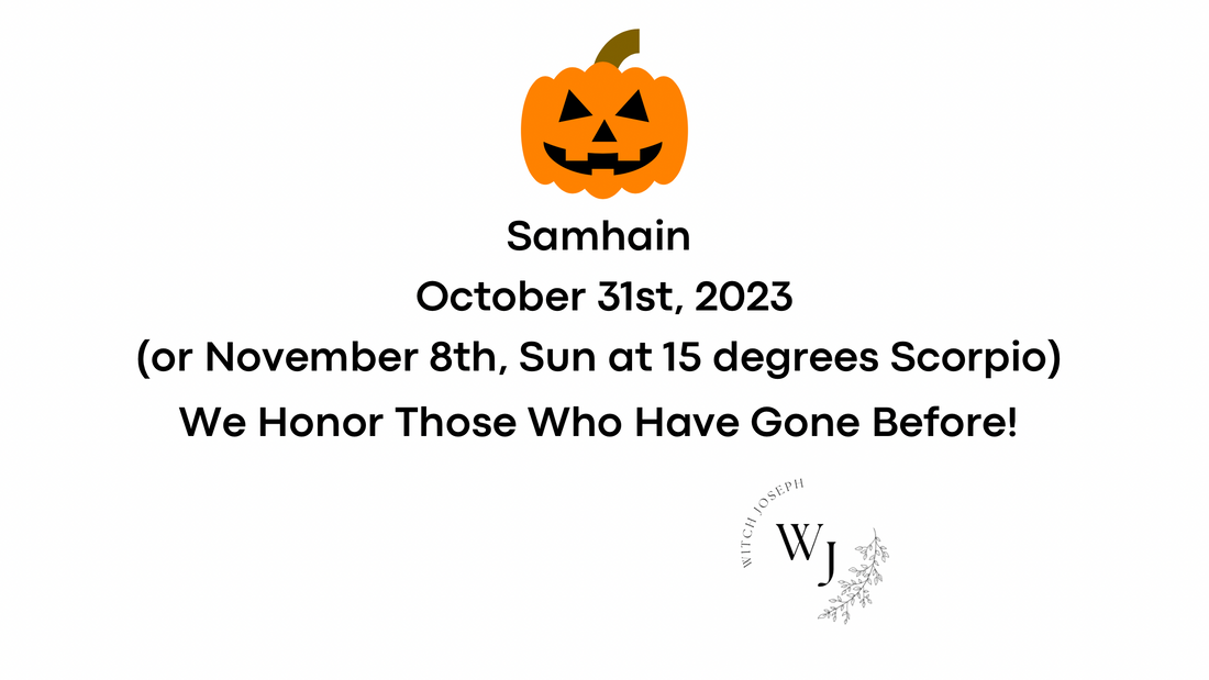 Samhain Suggestions and Ideas