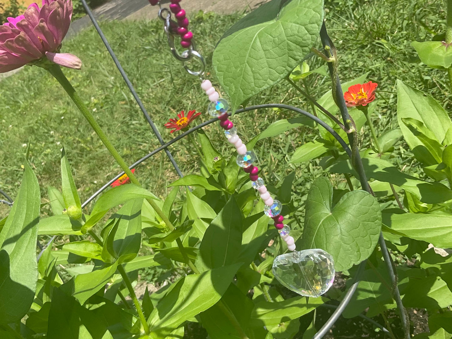 Heart Crystal Suncatcher