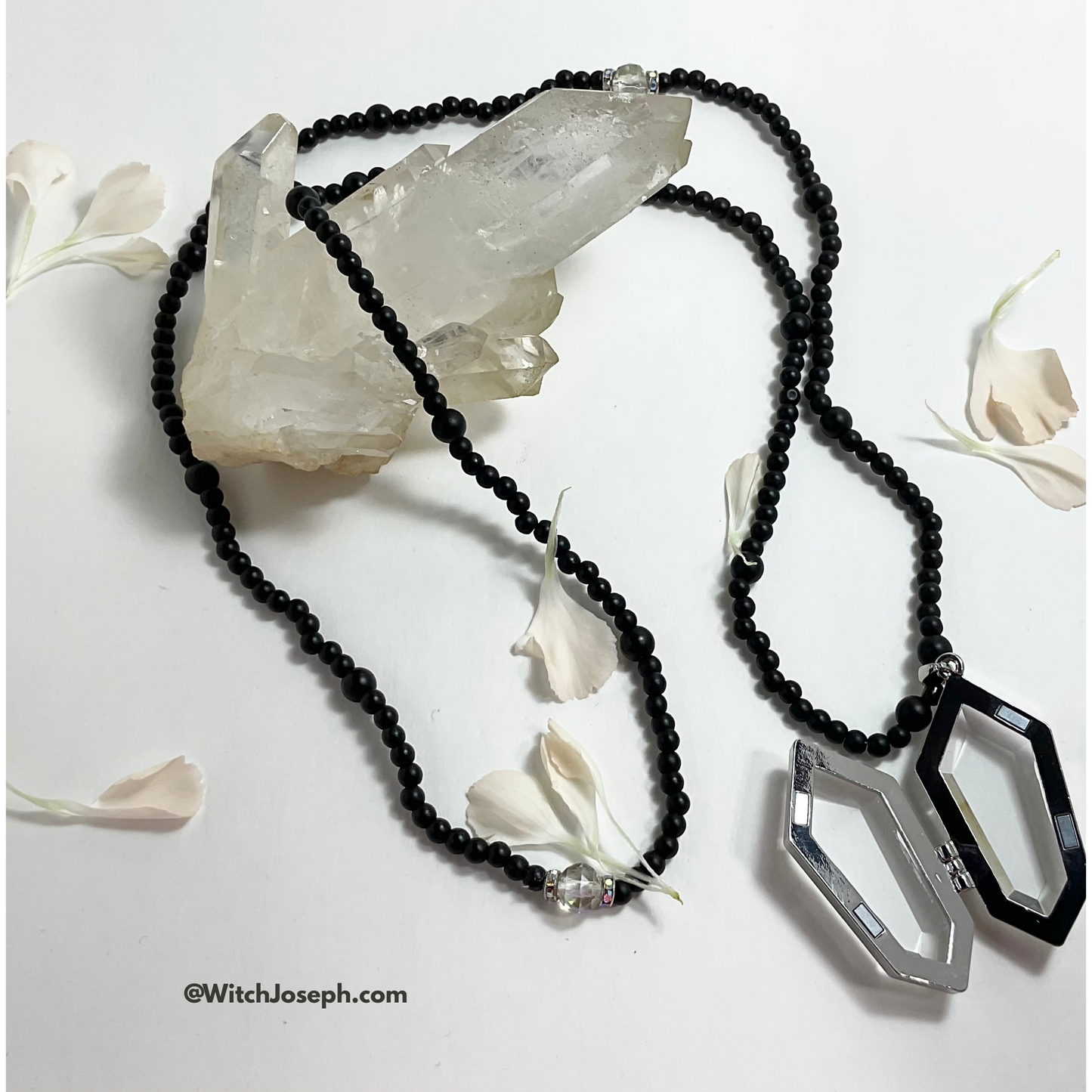New Age Crystal Cut Glass Locket