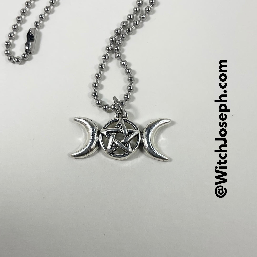 Triple Goddess Charm