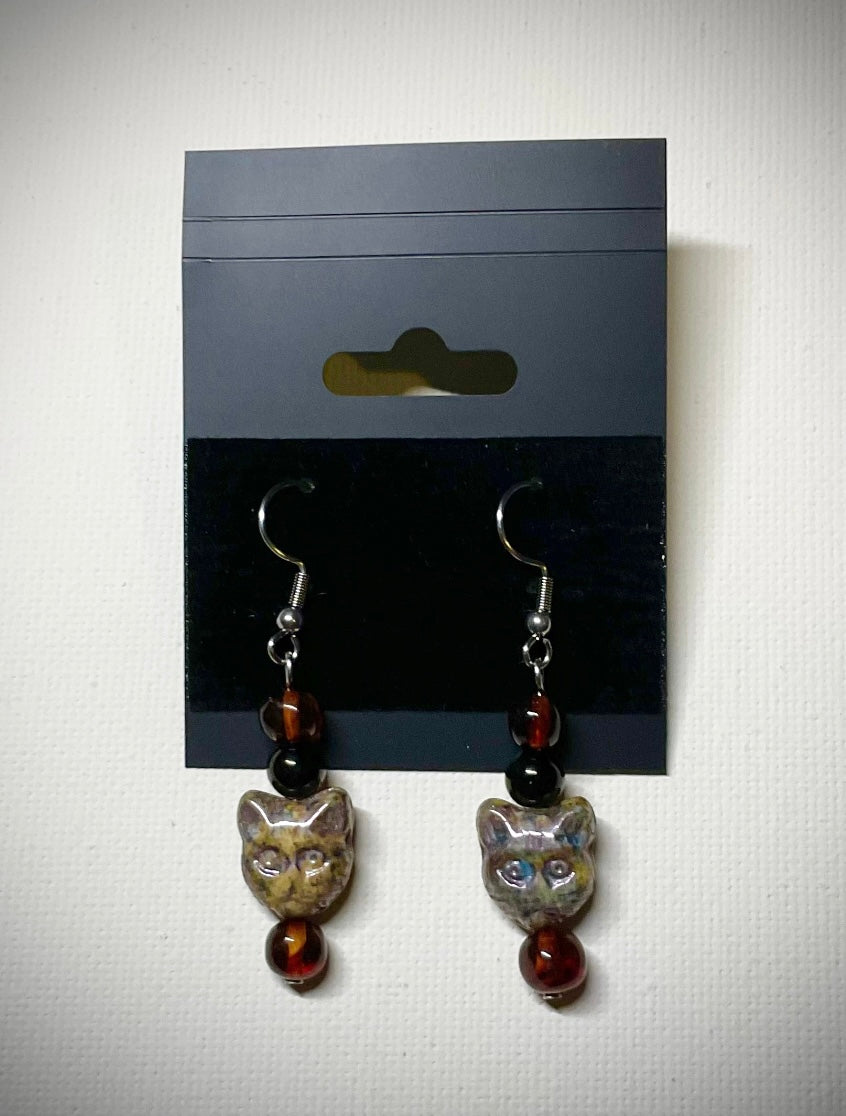 Bastet Earrings